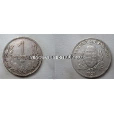 1 Pengo 1927 Maďarsko - 1 Pengö Hungary